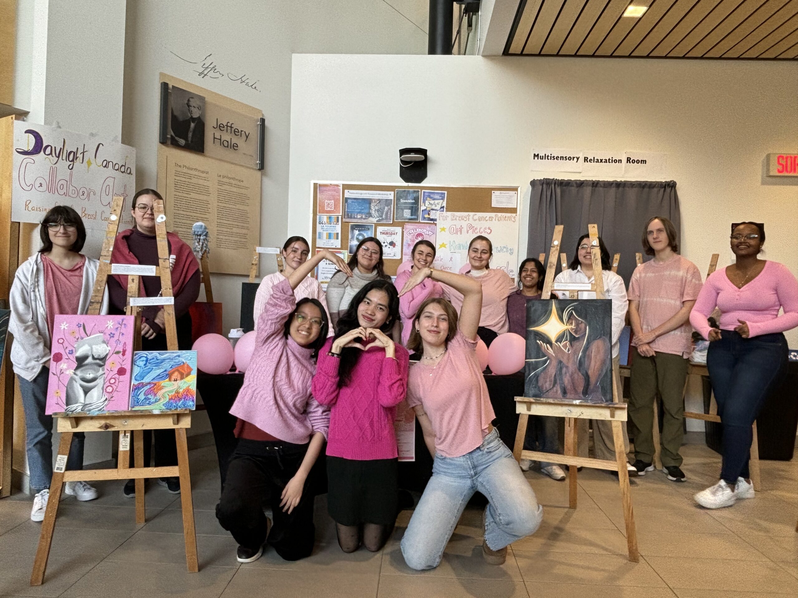 Several student groups came together to run the event.