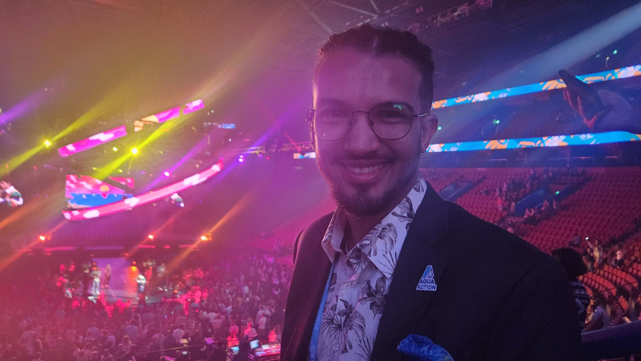 Merrick Marshall attends the One Young World Summit