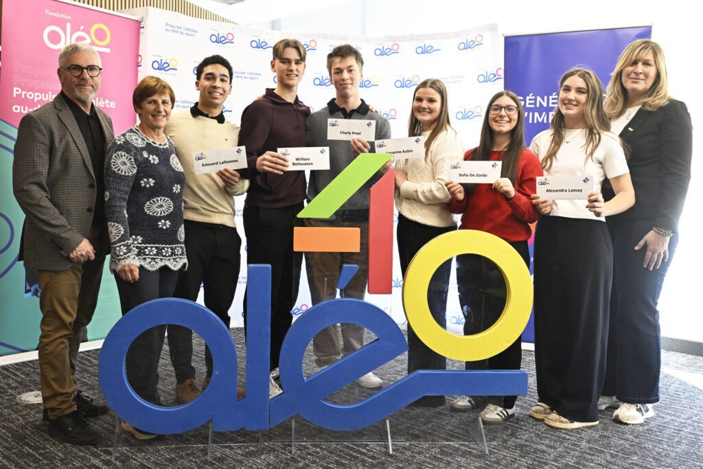 Huit étudiant·e·s-athlètes du Cégep Champlain–St. Lawrence parmi les récipiendaires du Programme de bourses Golf Québec x Fondation Aléo