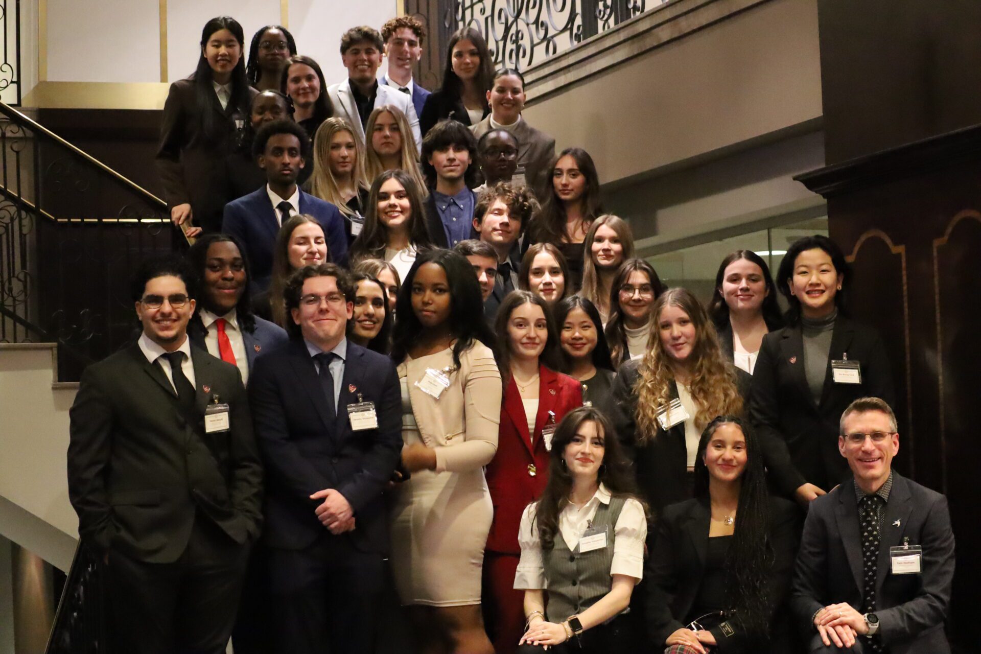 St. Lawrence participe à la simulation des Nations Unies de McGill 2026: félicitation à nos délégués!
